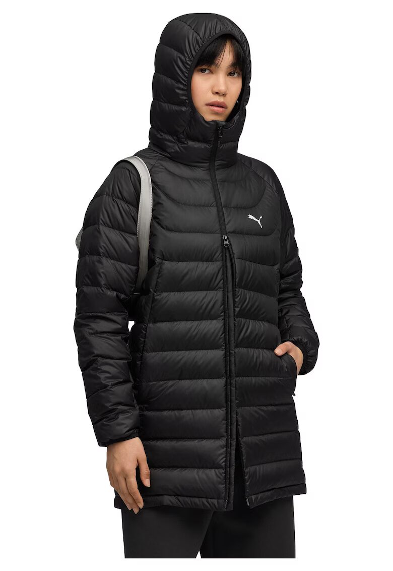 Puma Дамско яке Packlite Hooded Down Coat - Черно
