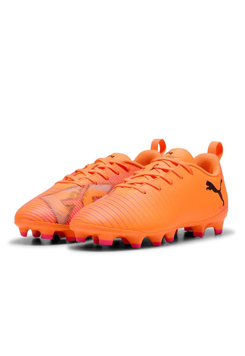 Puma Детски футболни обувки - Future 8 Play FG/AG - 108622 03 - оранжеви -