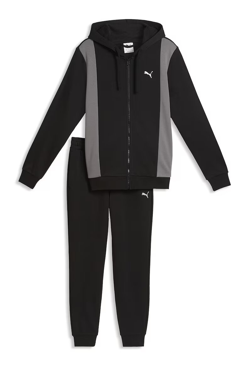 Puma Двуцветен спортен екип Черен