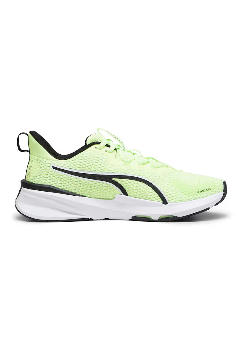 Puma Фитнес обувки PWRFrame TR 2 - Бял/Черен/Лайм зелено