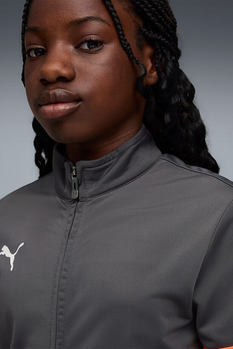 Puma Футболен екип individualRise със средновисока талия Бял/Оранжев/Tъмносив