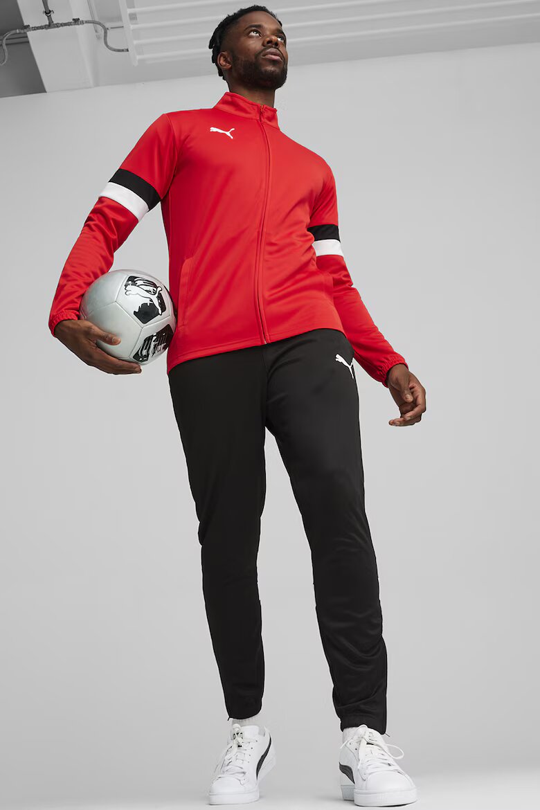 Puma Футболен екип Team Rise Черен/Аленочервен
