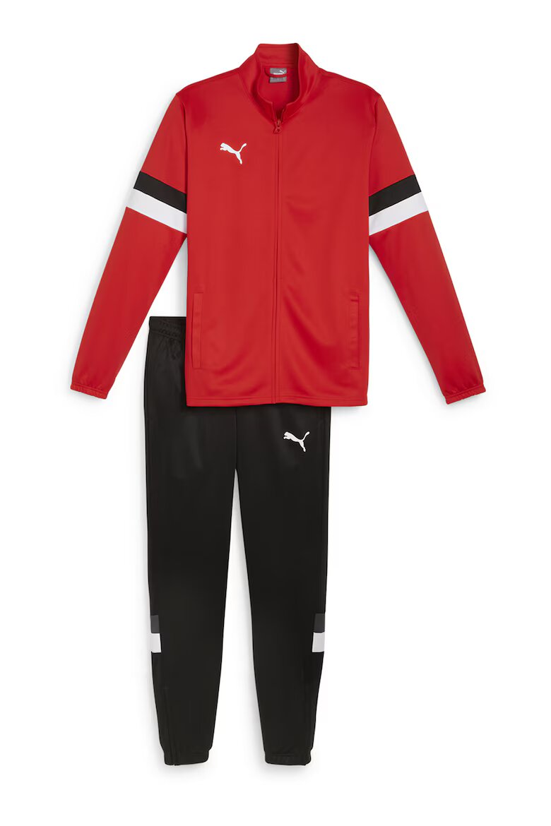 Puma Футболен екип Team Rise Черен/Аленочервен
