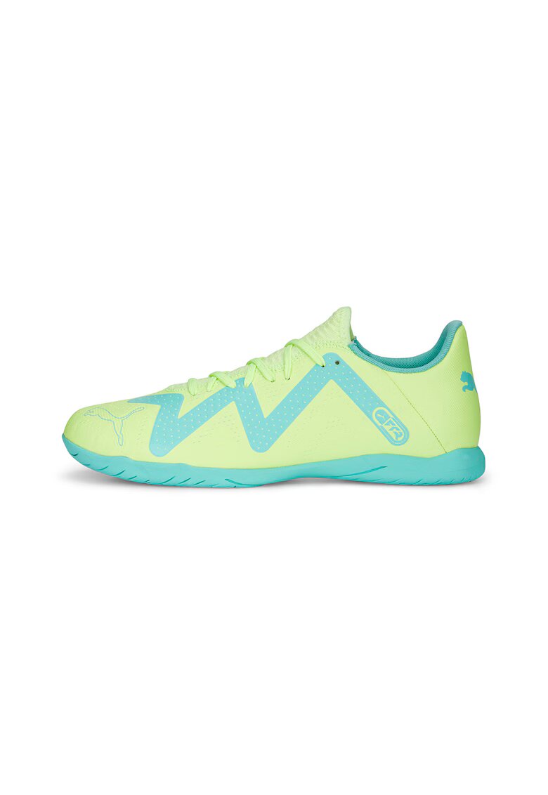 Puma Футболни обувки Future Play IT - Тюркоаз/Лайм зелено