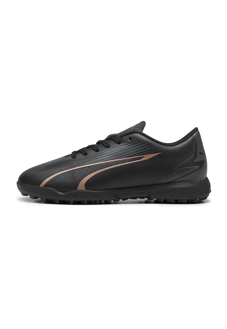 Puma Футболни обувки Ultra Play от еко кожа - Черен/Антрацитно сиво