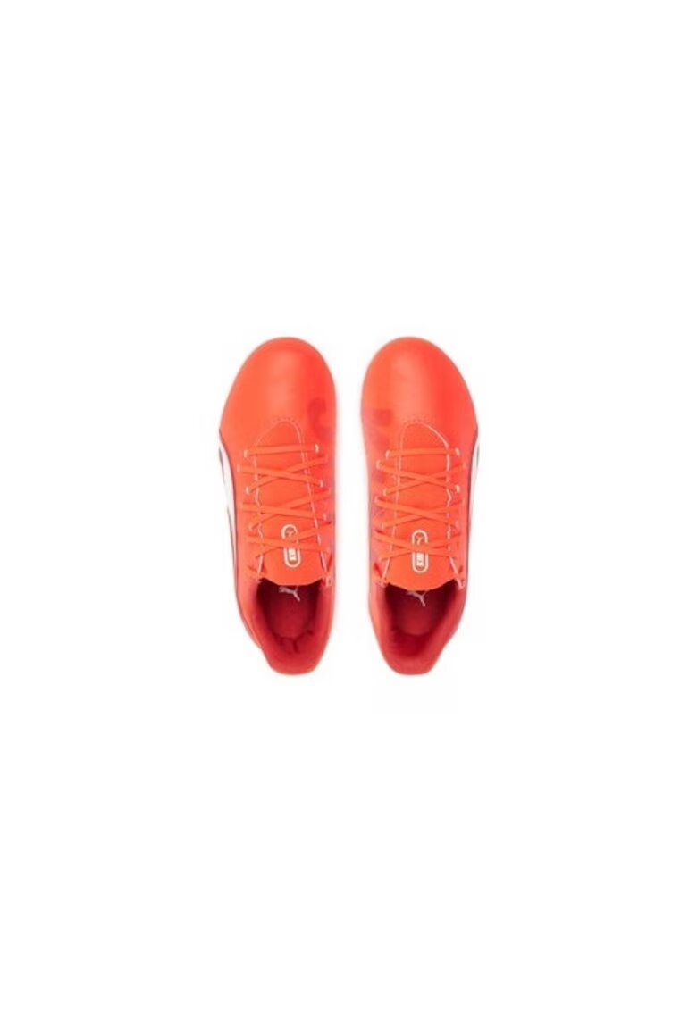 Puma Футболни обувки за момчета - 305206367 - Екокожа - Оранжев