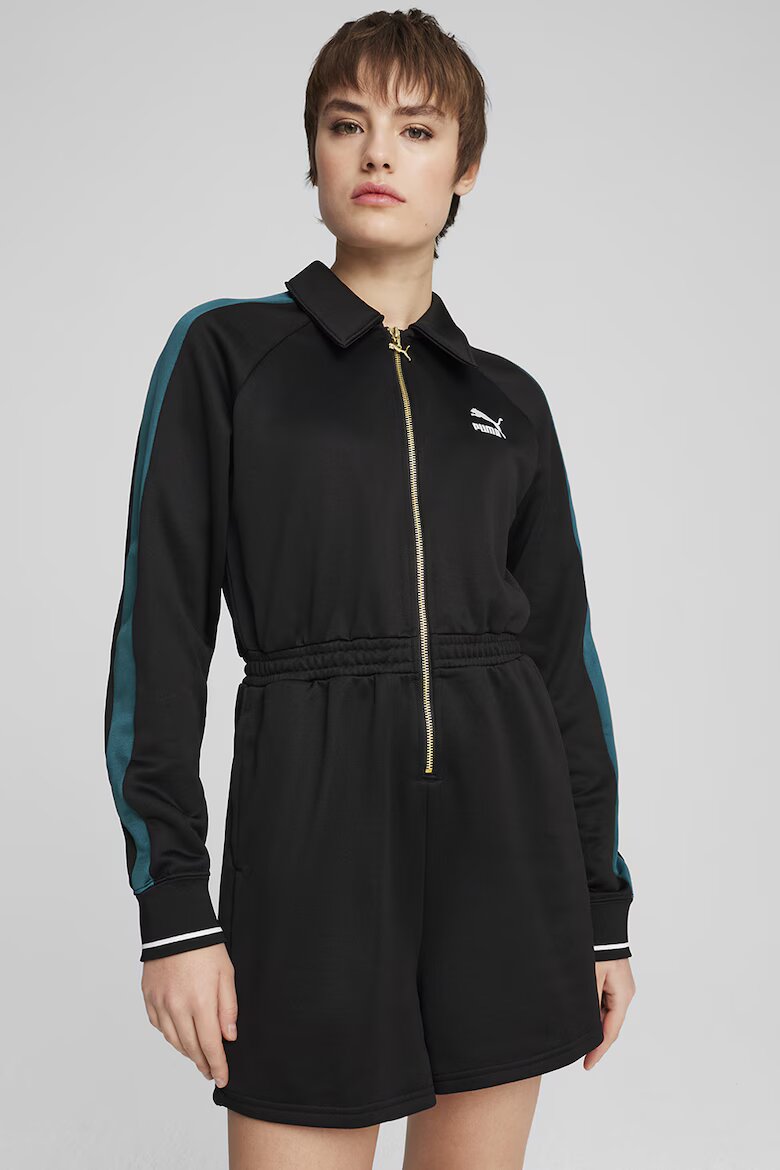 Puma Гащеризон с джобове встрани Черен/Петролно синьо