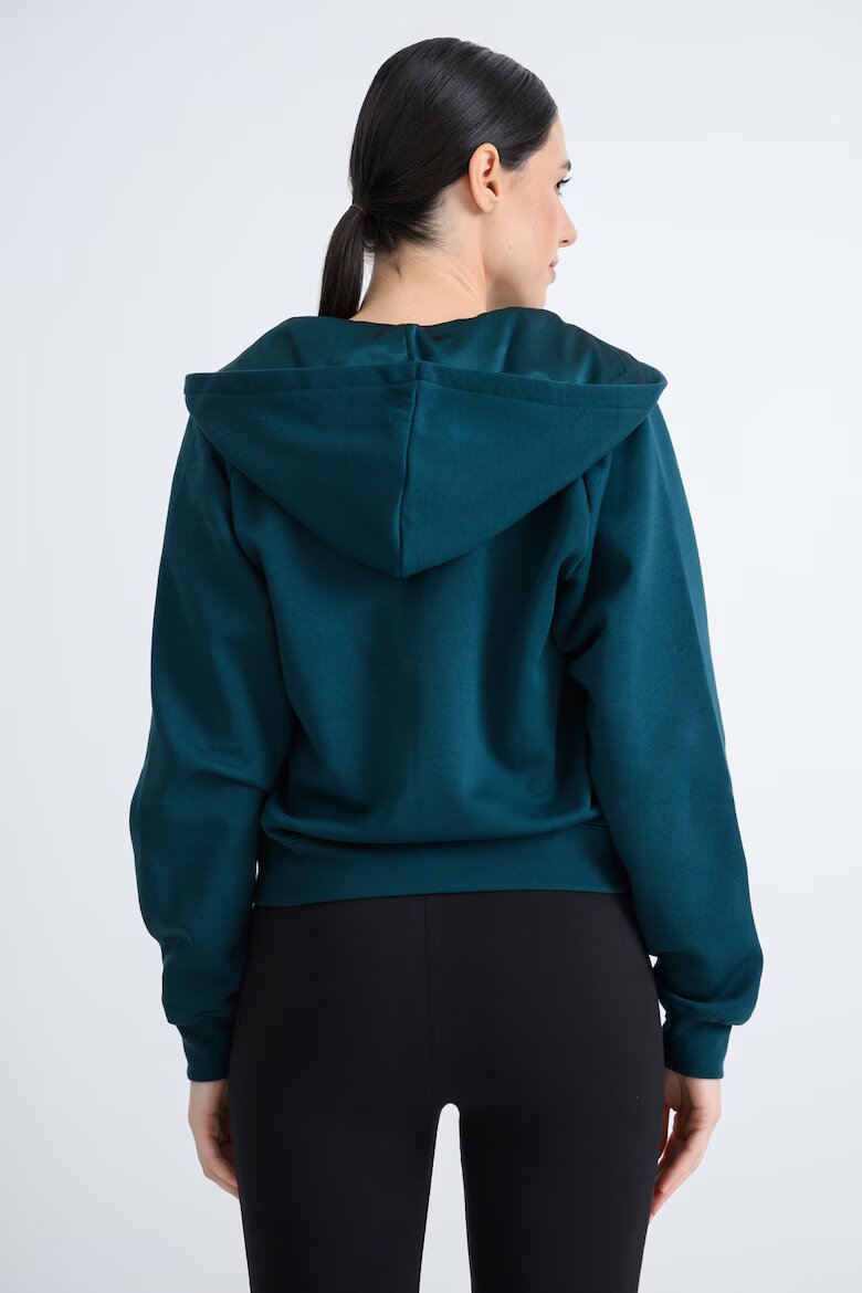 Puma Худи Ess Elevated с ръкави реглан Тъмнозелен