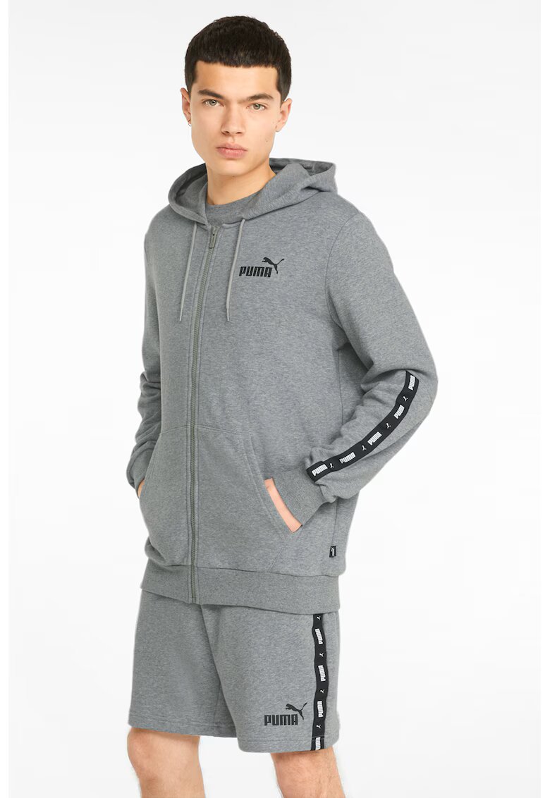 Puma Худи Essential с цип и лого