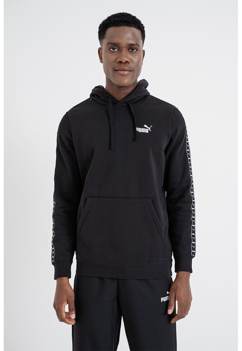 Puma Худи Essentials с джоб кенгуру - Черен