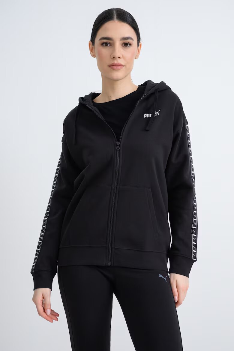 Puma Худи Essentials Tape с термовата Черен