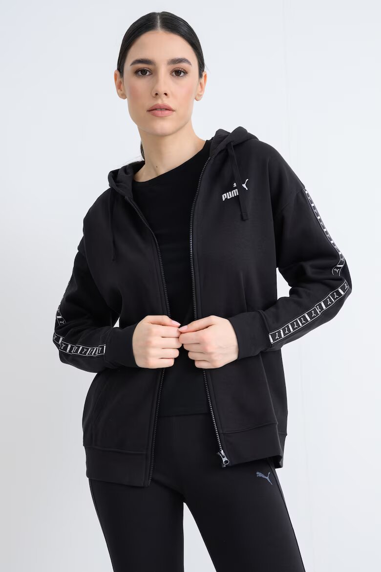 Puma Худи Essentials Tape с термовата Черен
