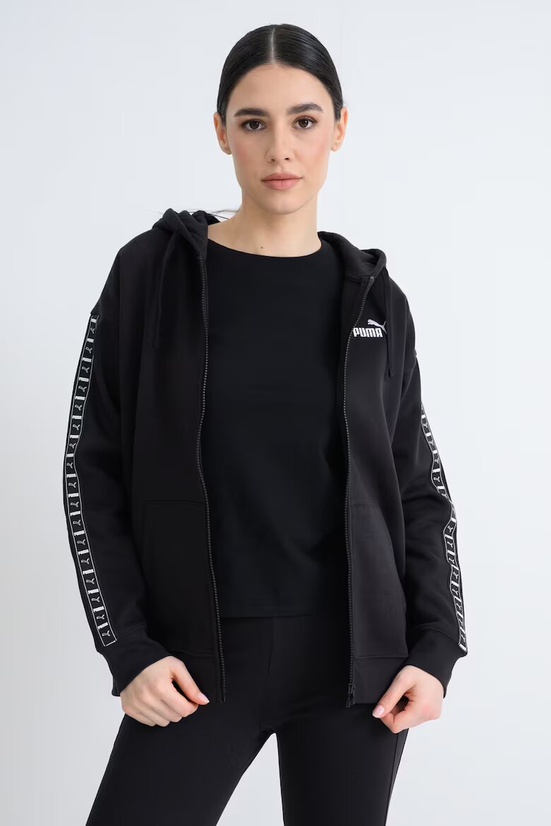 Puma Худи Essentials Tape с термовата Черен