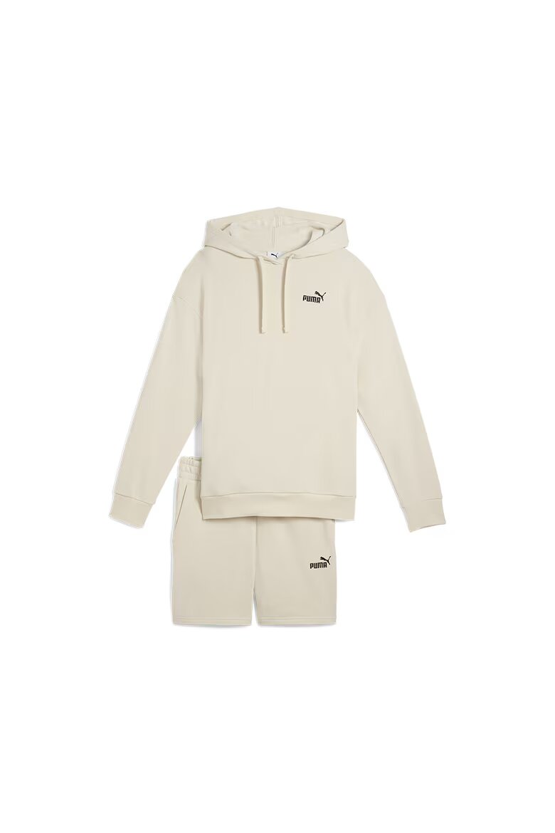 Puma Худи и къс панталон - 2 части Крем