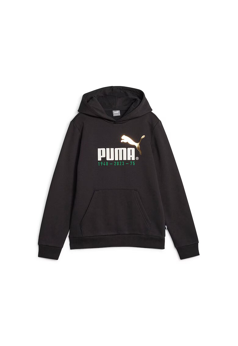 Puma Худи No.1 Celebration с лого - Бял/Черен