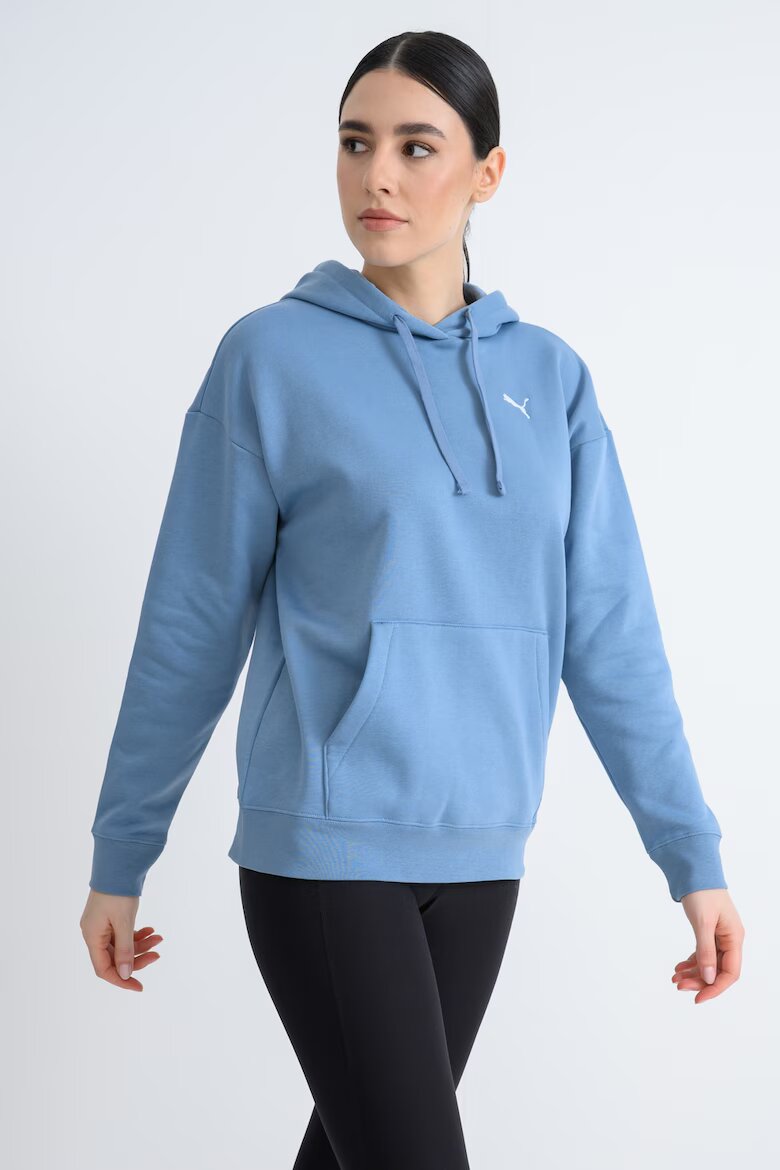 Puma Худи с джоб кенгуру Лавандула