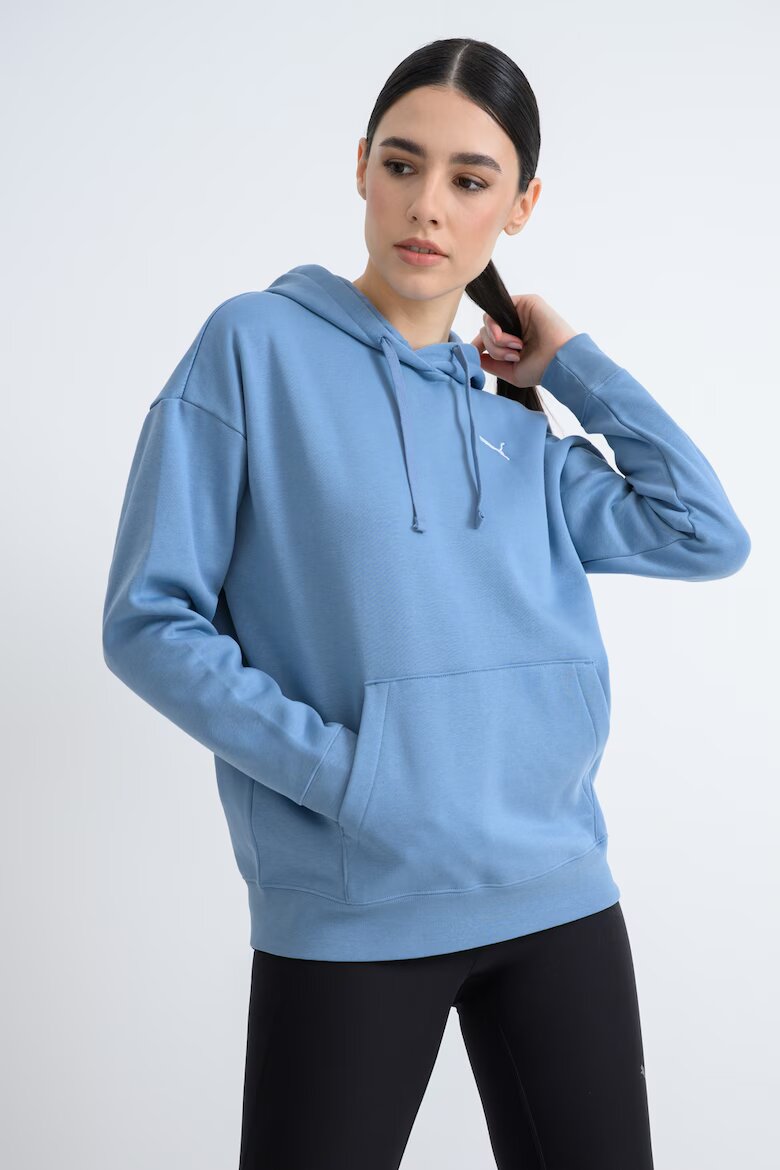 Puma Худи с джоб кенгуру Лавандула