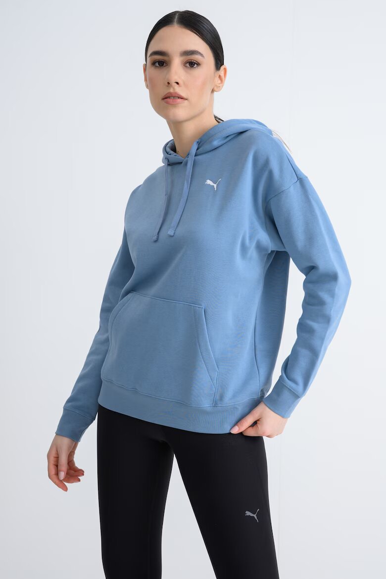 Puma Худи с джоб кенгуру Лавандула