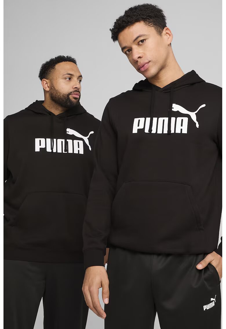 Puma Худи с лого - Бял/Черен