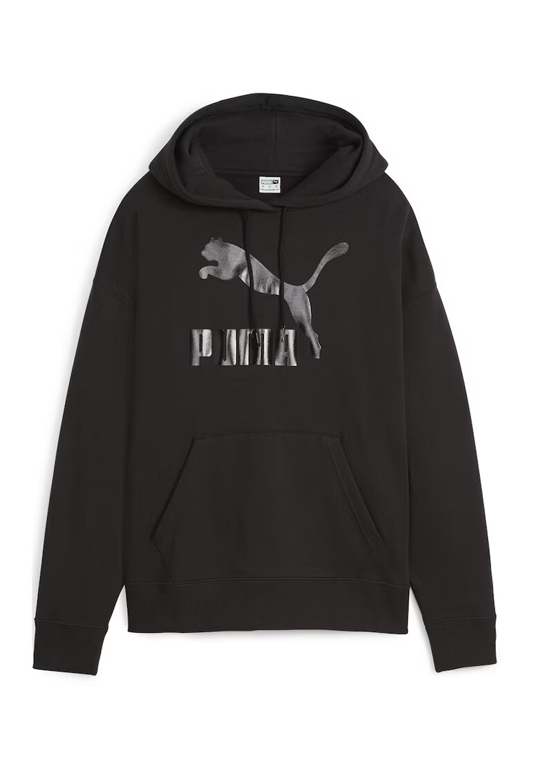 Puma Худи с лого и джоб кенгуру