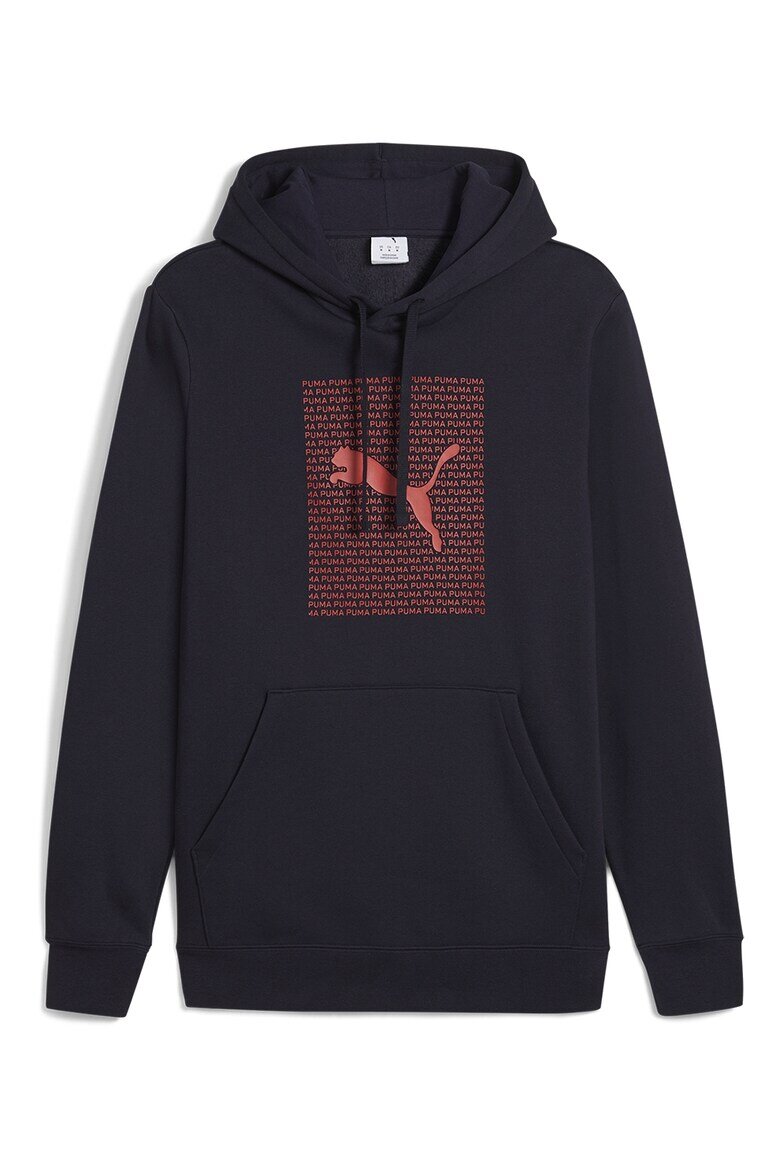 Puma Худи с лого Ултрамарин синьо