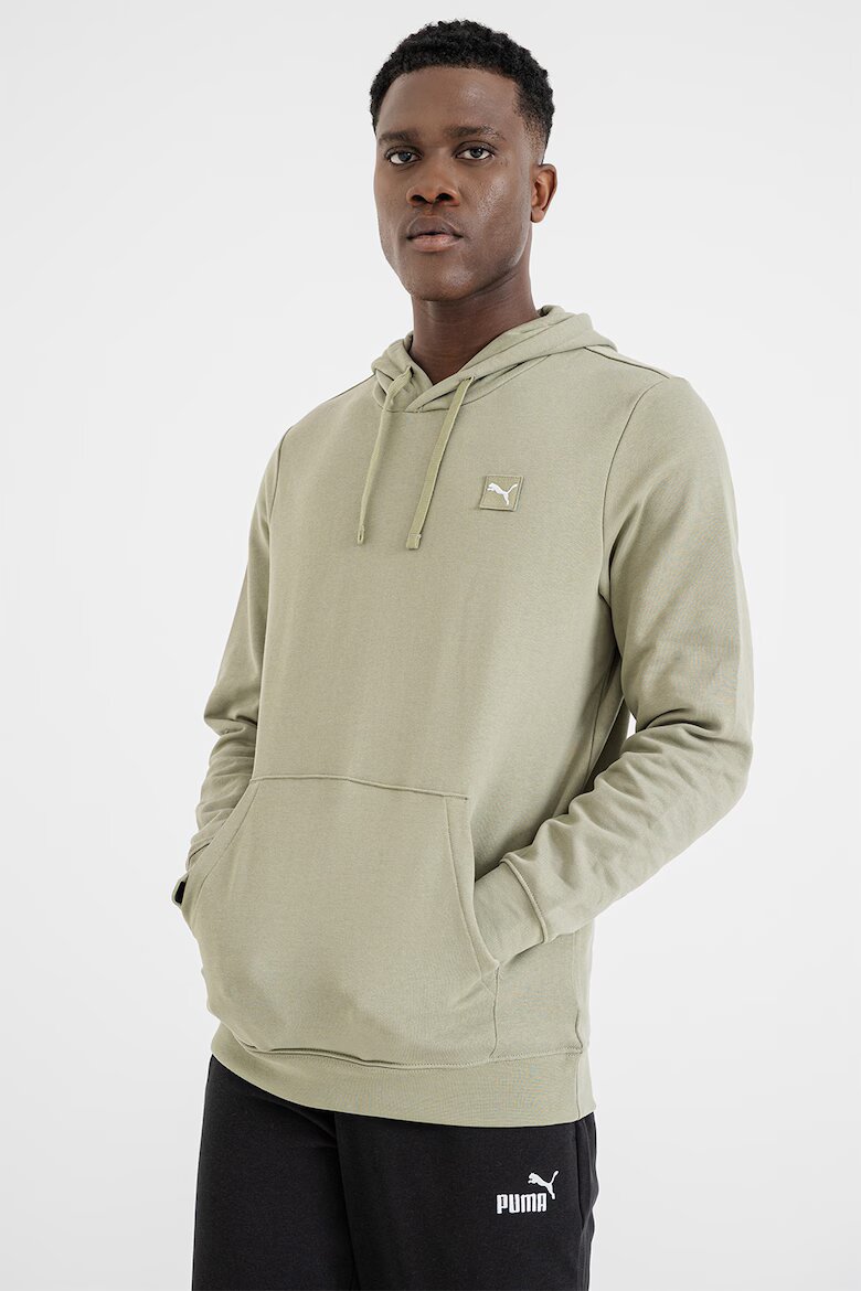 Puma Худи с памук Бледозелен