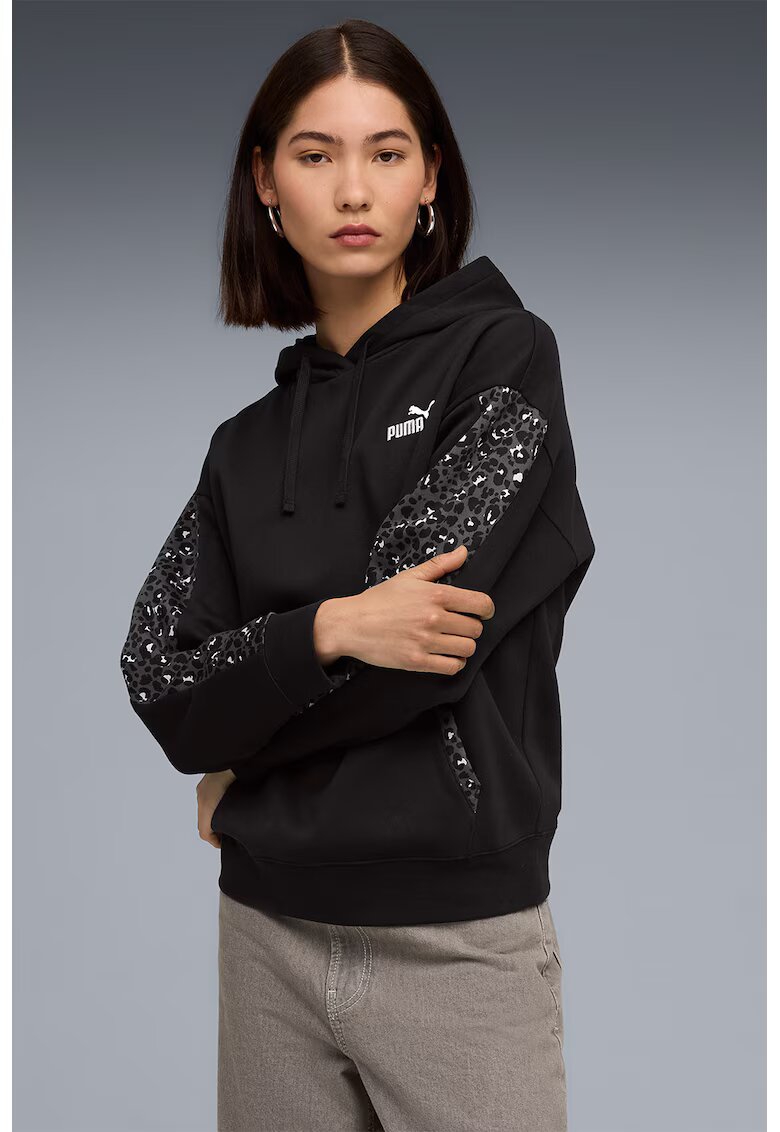 Puma Худи с памук с джоб кенгуру