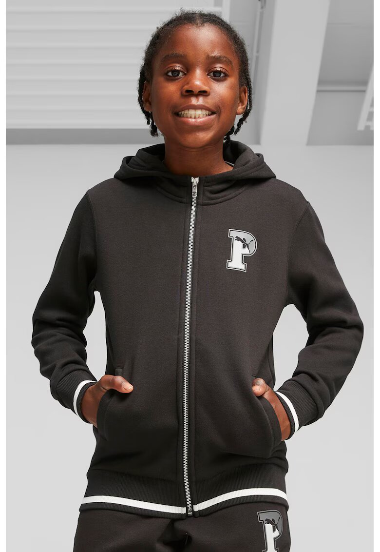 Puma Худи Squad с цип и джобове встрани