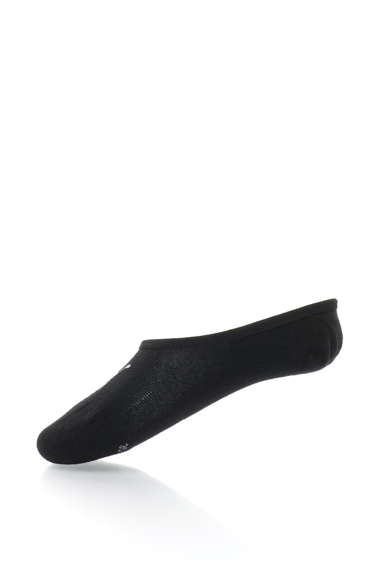 Puma Изрязани чорапи с памук - 3 чифта Черен