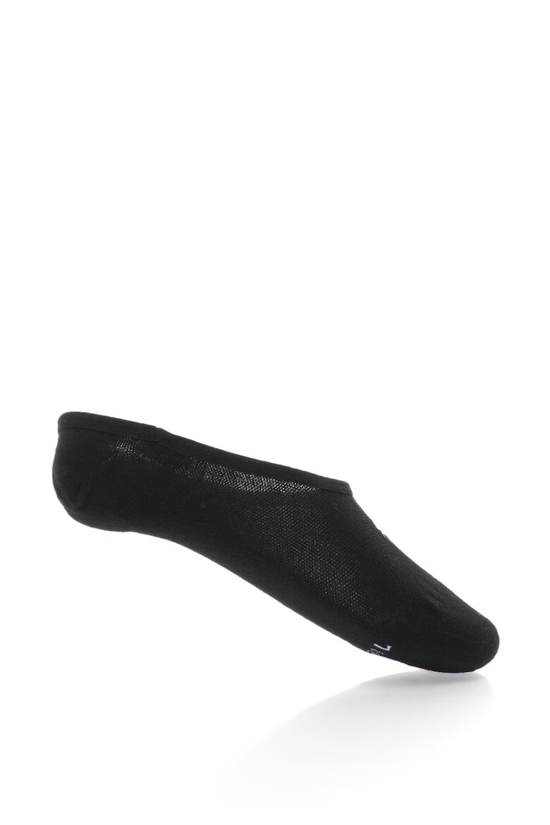 Puma Изрязани чорапи с памук - 3 чифта Черен