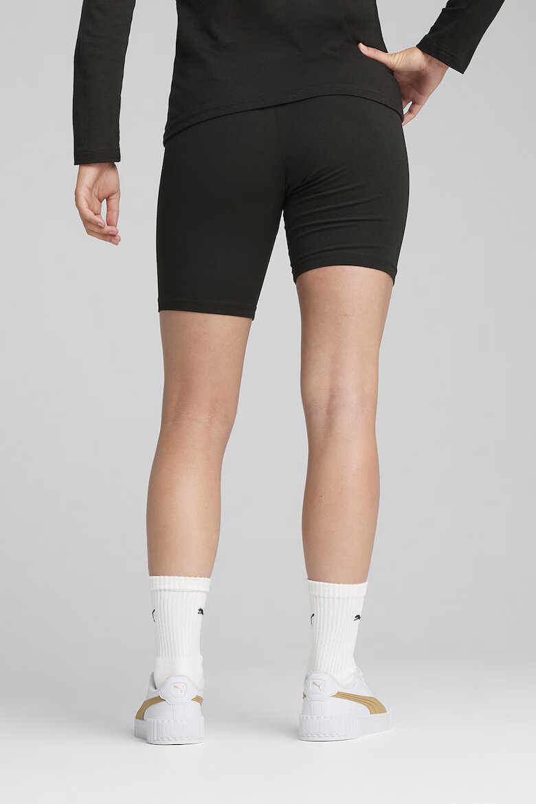 Puma Къс клин с лого Черен
