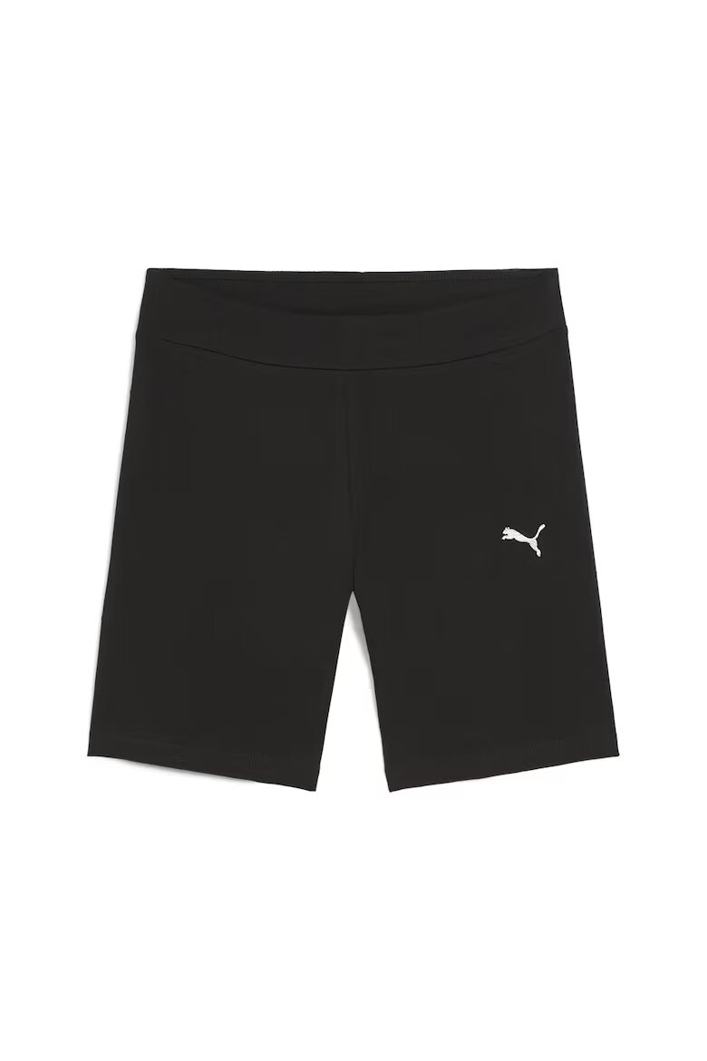 Puma Къс клин с лого Черен