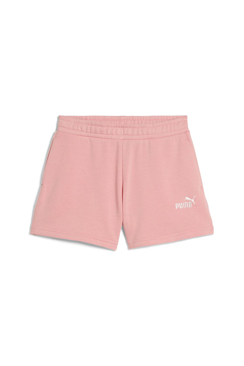 Puma Къс панталон Essentials с бродирано лого Пастелнорозов