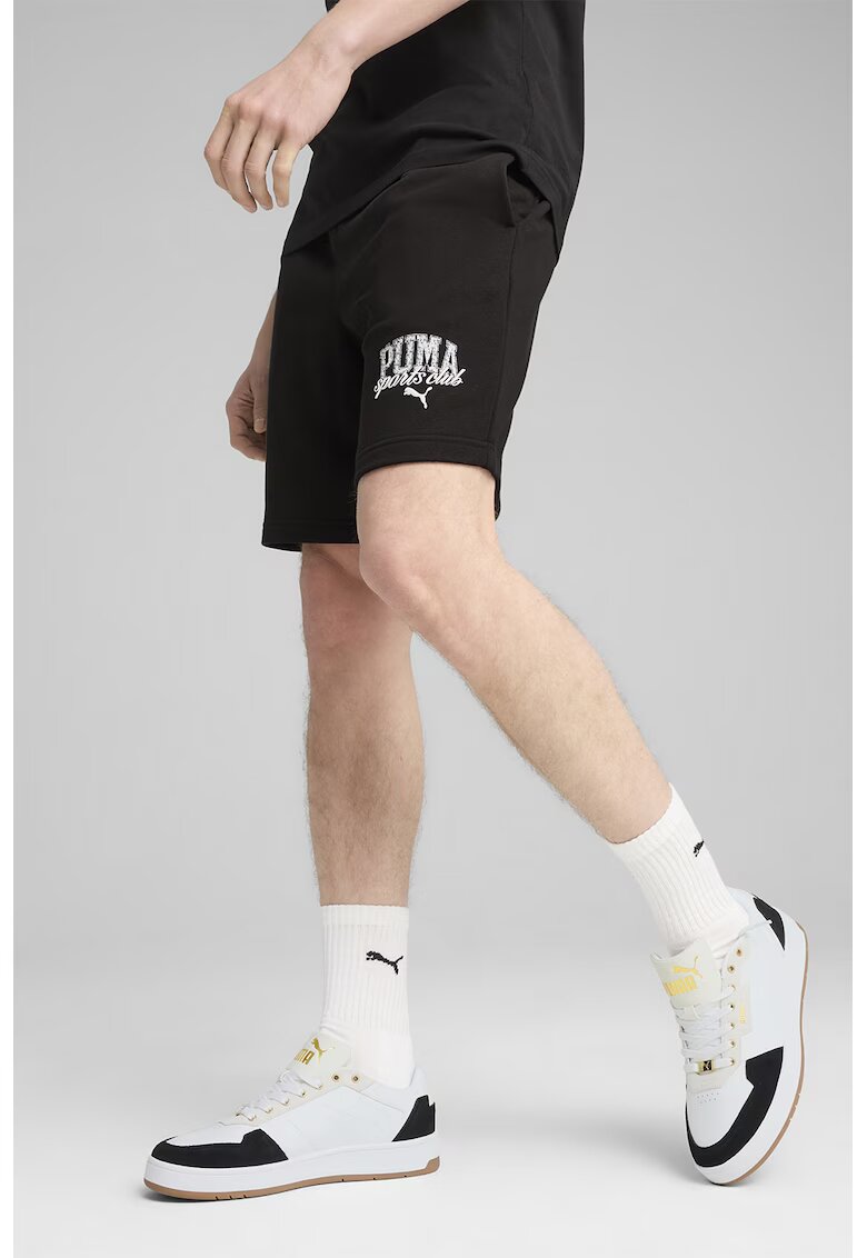 Puma Къс панталон с памук и лого