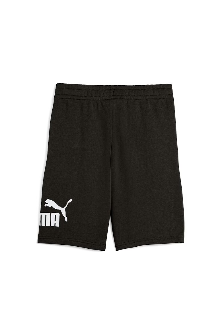 Puma Къс спортен панталон Essentials с еластична талия Бял/Черен