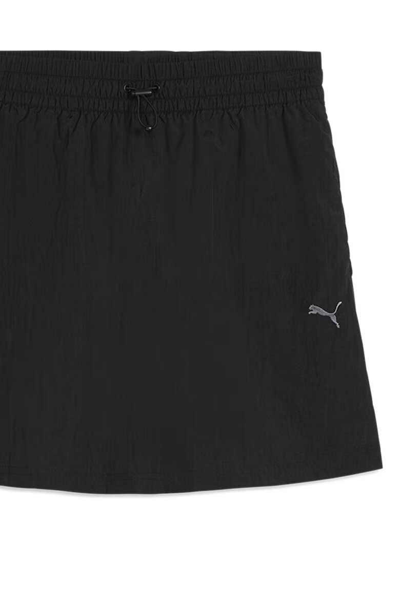 Puma Къса пола Her с джобове Черен/Светло сив