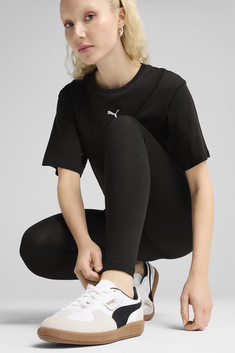 Puma Клин с памук и лого Черен