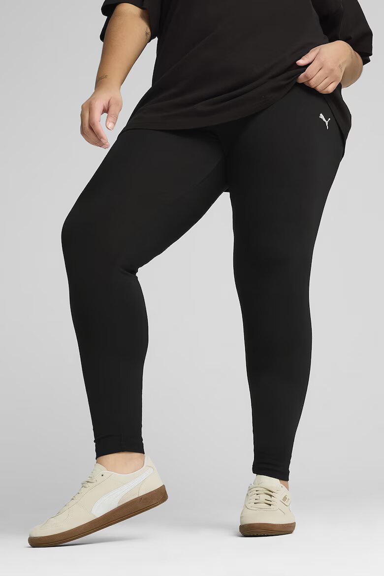 Puma Клин с памук и лого Черен