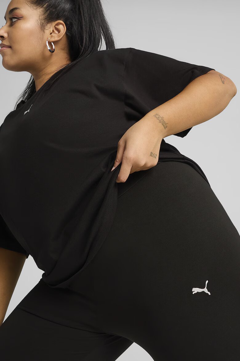 Puma Клин с памук и лого Черен