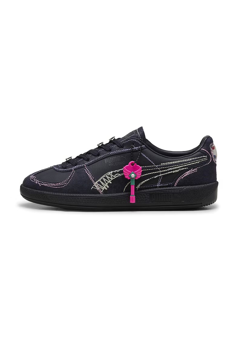 Puma Кожени маратонки с контрастни шевове