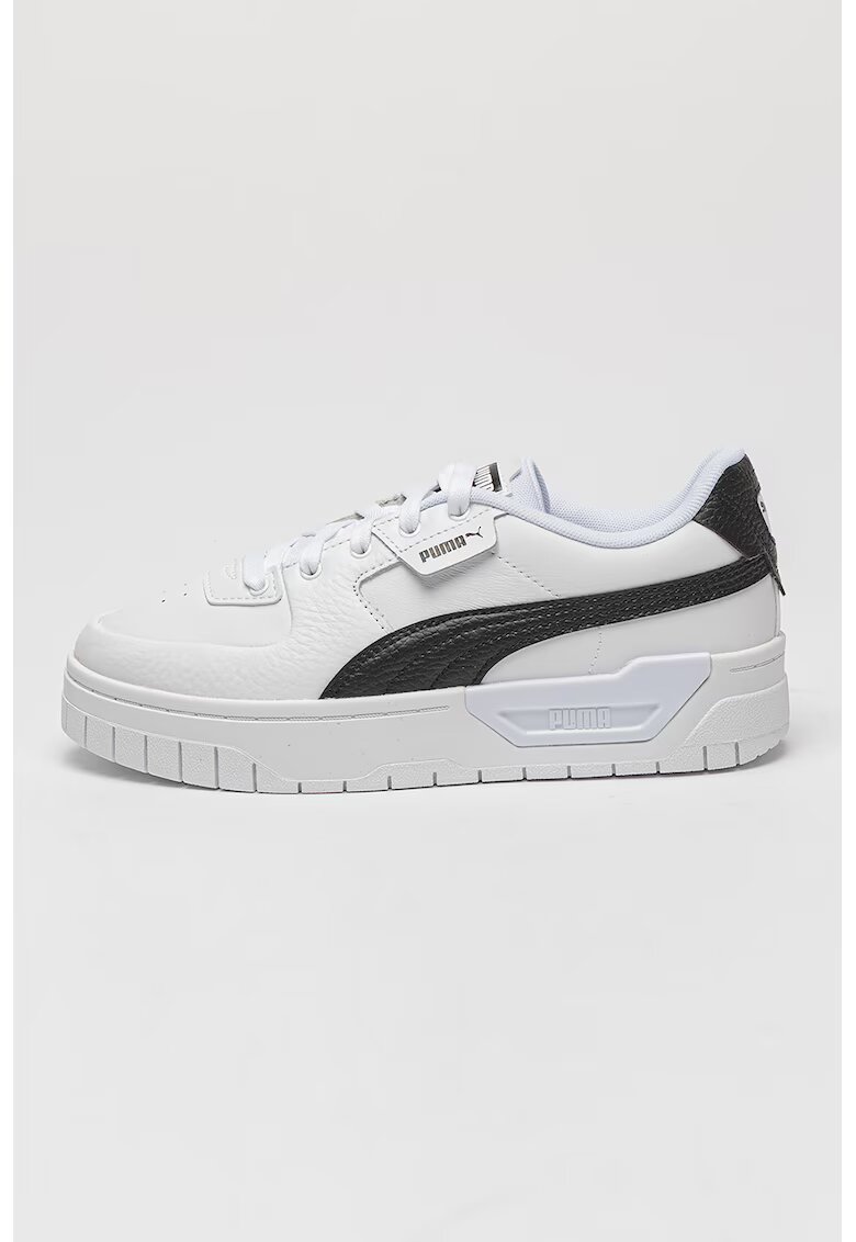 Puma Кожени спортни обувки Cali Dream - Бял/Черен