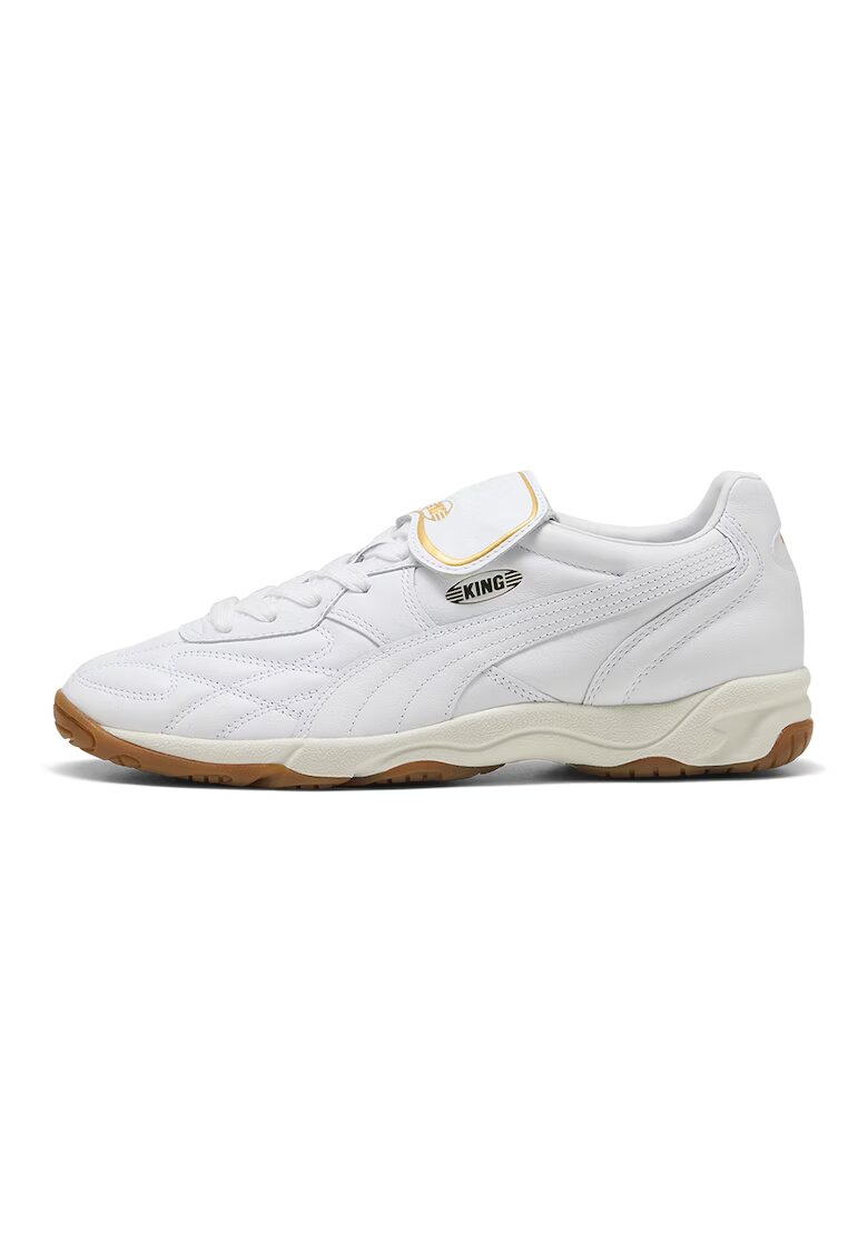 Puma Кожени спортни обувки King с лого