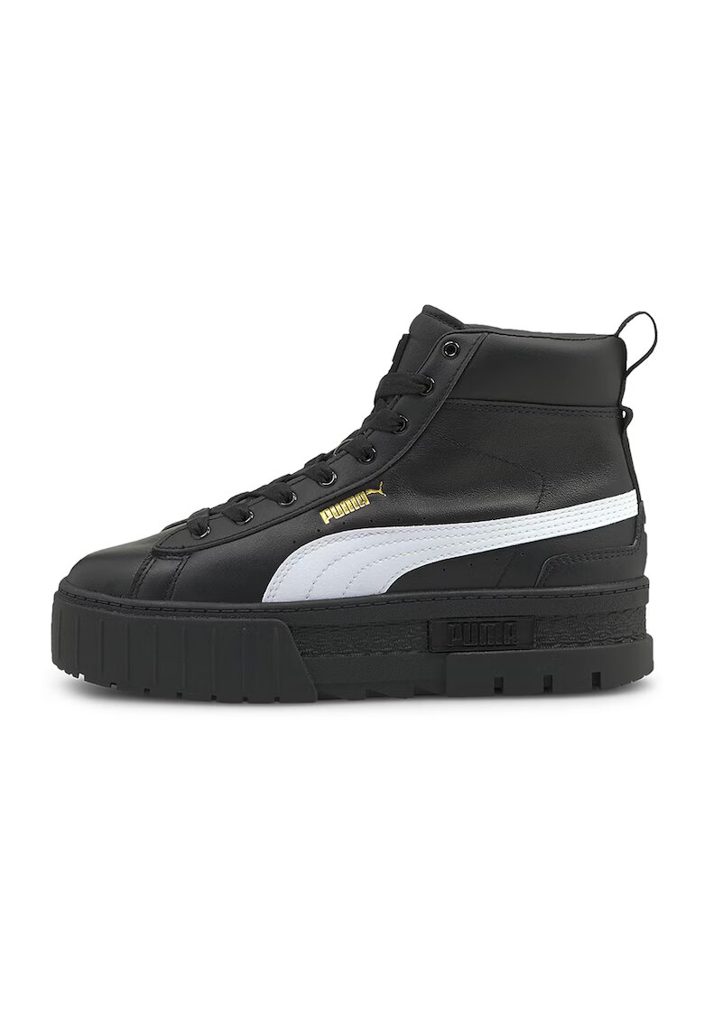 Puma Кожени спортни обувки Mayze с еко кожа