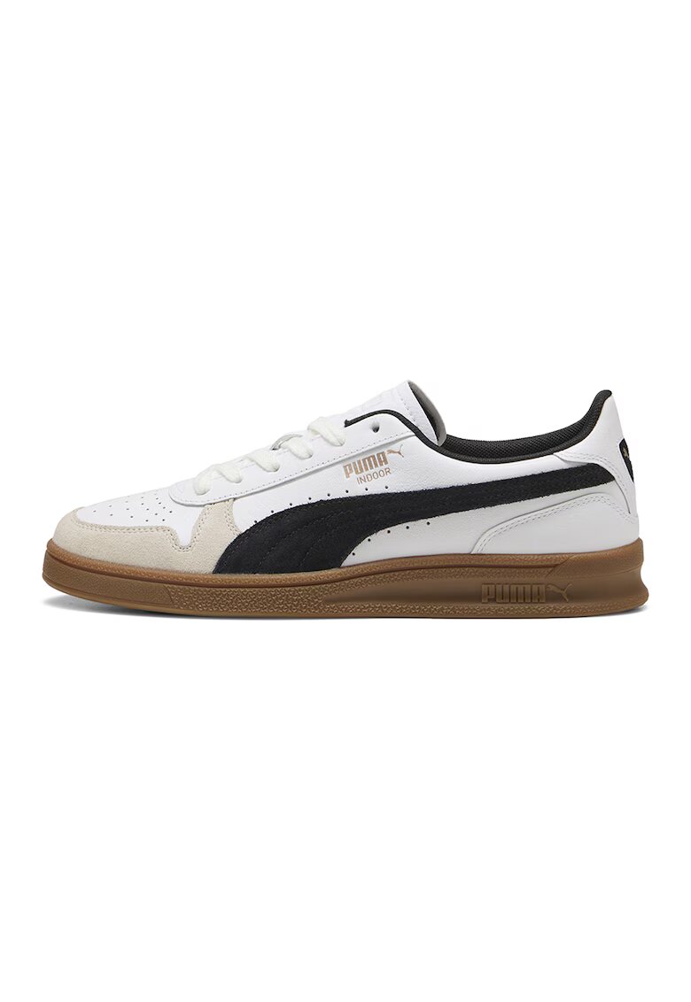 Puma Кожени спортни обувки с велур