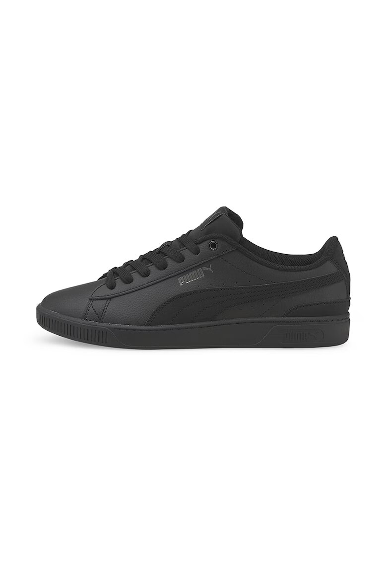 Puma Кожени спортни обувки Vikky V3 - Избеляло черно/Антрацитно сиво