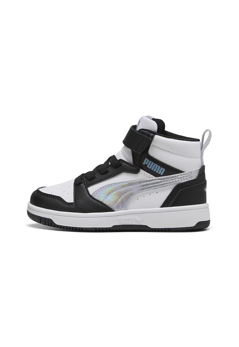 Puma Маратонки Rebound V6 - Черен/Бял/Сребрист