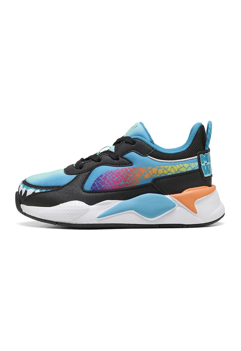 Puma Маратонки RS-X Hot Wheels 2 с принт - Черен/Тюркоаз