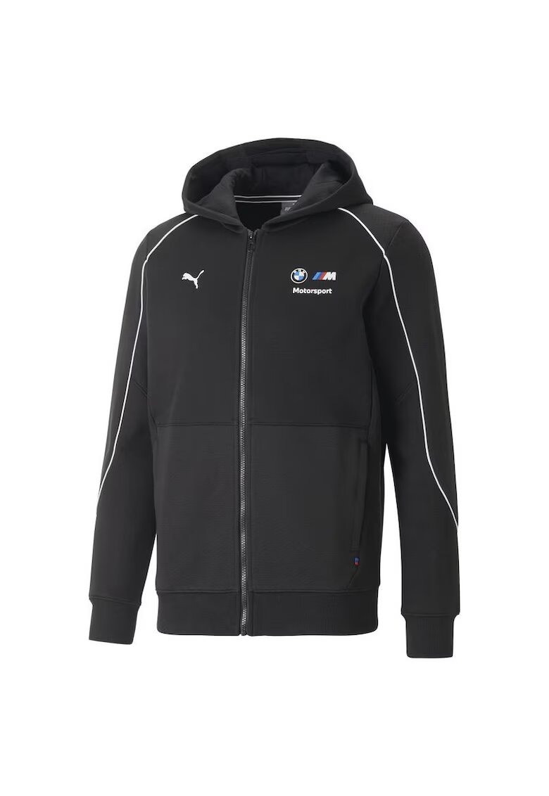 Puma Мъжка блуза bmw mms hdd sweat jkt - 538131-01 - Черна