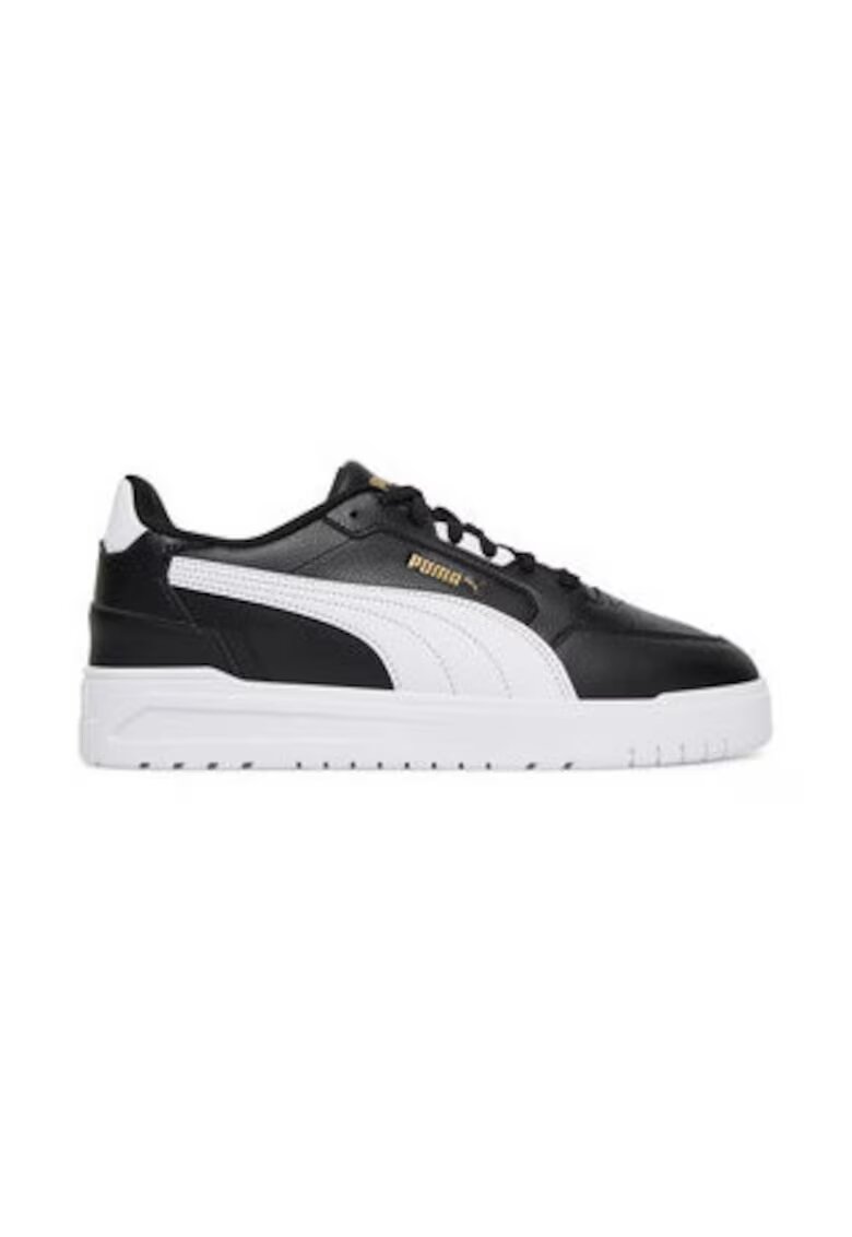 Puma Мъжки кецове - еко кожа - бял/черен
