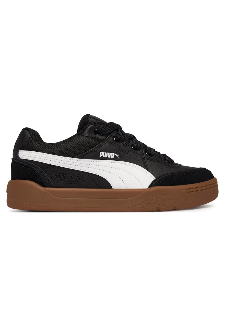 Puma Мъжки кецове - еко кожа - черно/бяло